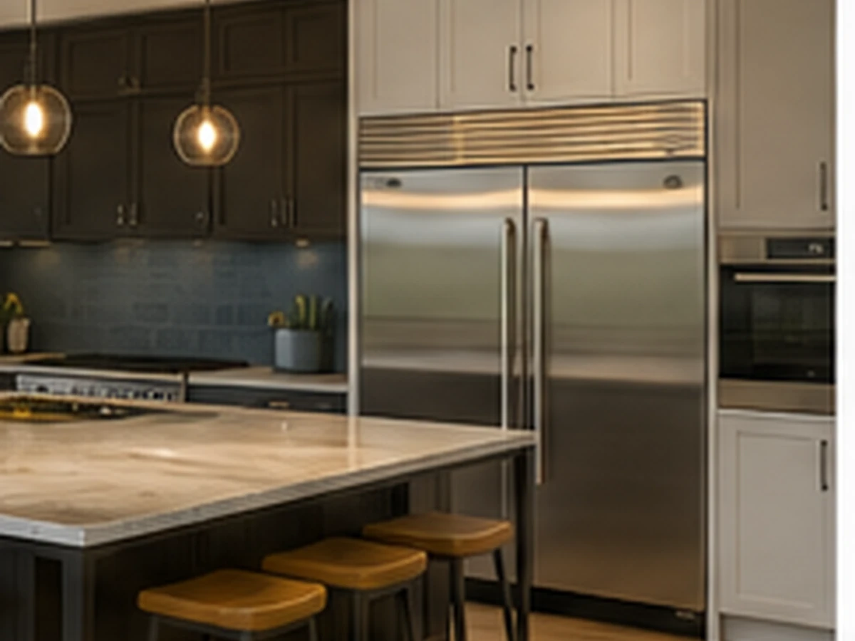 Illustrative appliance wall concept design concept