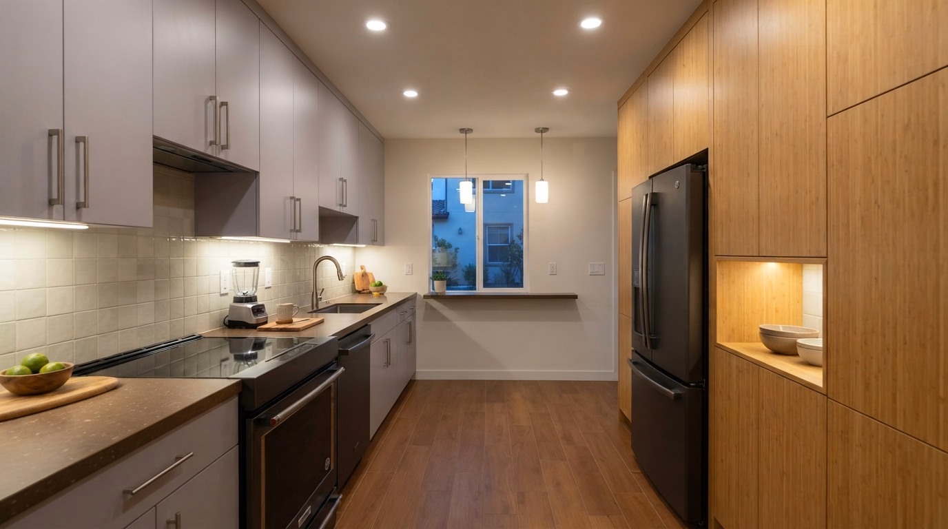 Kitchen Lighting in San Diego County.