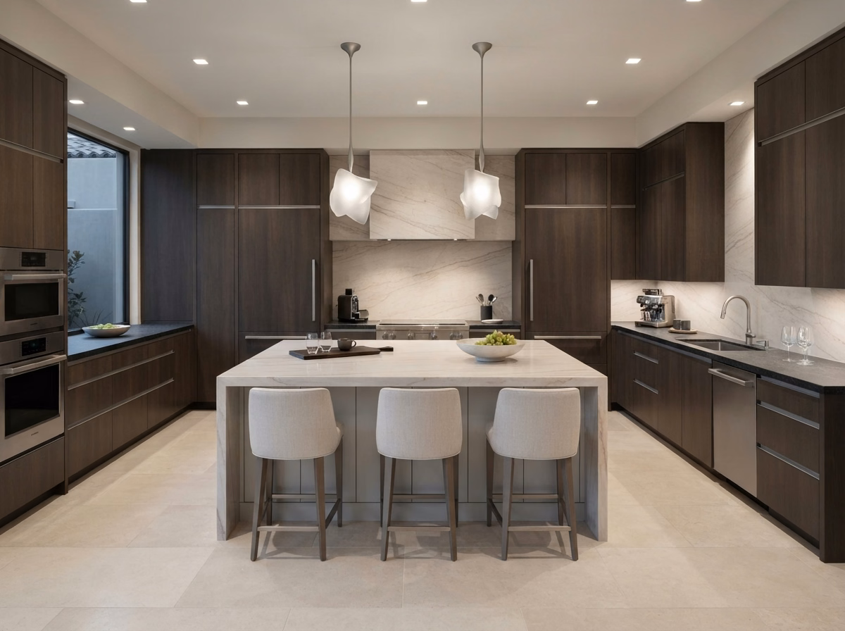Luxury High End Kitchen Style in San Diego County.