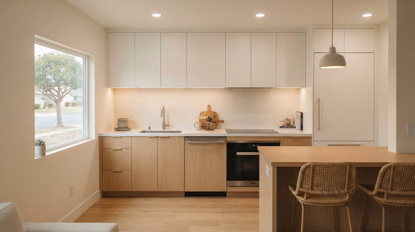 Scandinavian Minimalist | San Diego County Kitchen Design Scandinavian Minimalist for San Diego County kitchen design.