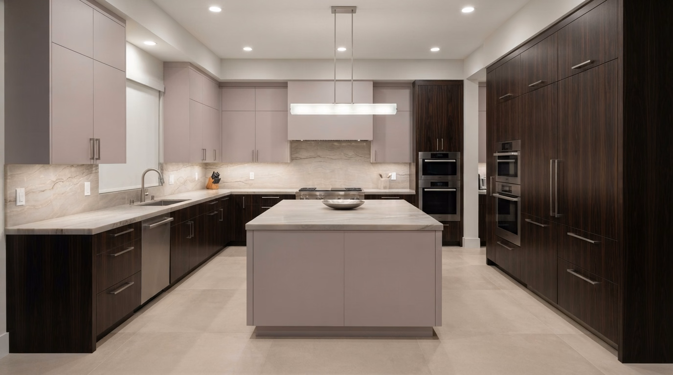Luxury kitchen transformation project in El Cajon, CA.