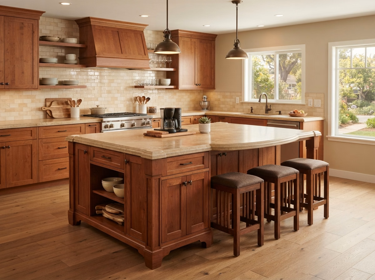 Craftsman Furniture Island Style in San Diego County.