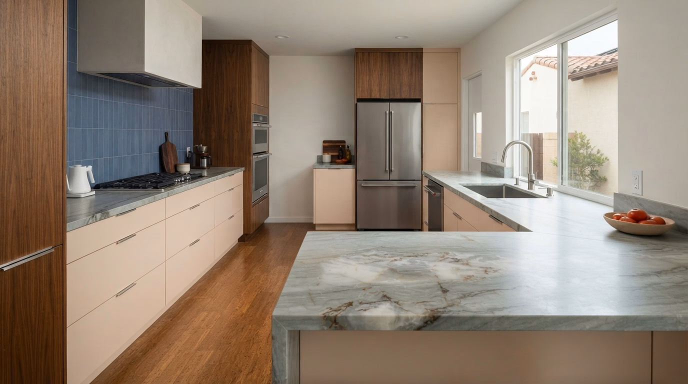 Countertop Design Coordination | San Diego County Kitchen Lighting Countertop Design Coordination for San Diego County kitchen lighting.