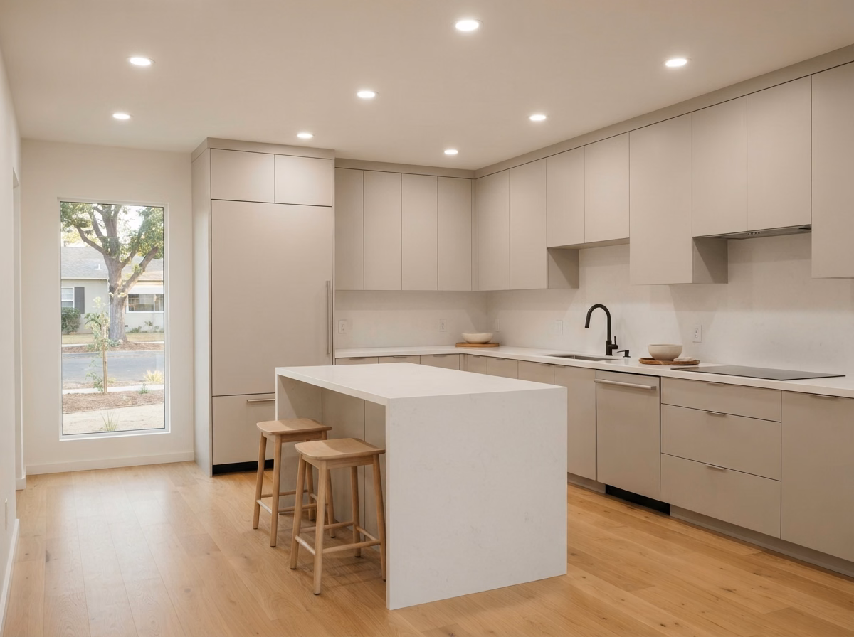 Minimalist Recessed Only Lighting Style | San Diego County Minimalist Recessed Only Lighting Style in San Diego County.
