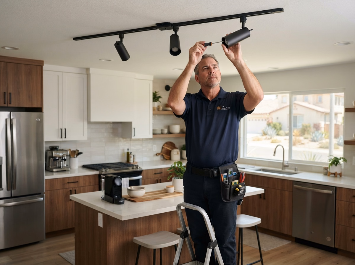 Track and Rail Lighting | San Diego County Track and Rail Lighting in San Diego County.
