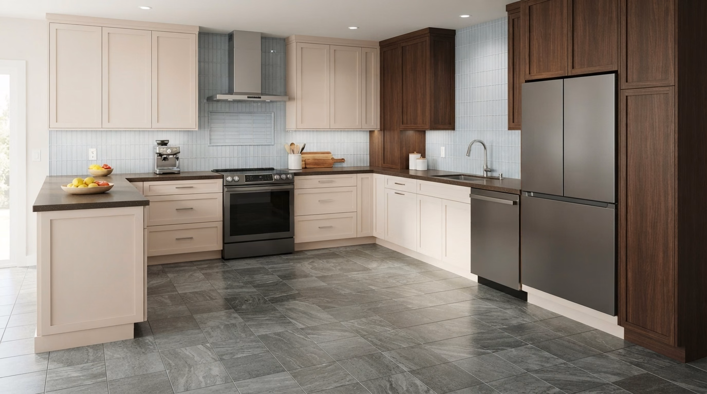 Kitchen Flooring Tile Backsplash Services | San Diego County Kitchen Flooring Tile Backsplash Services in San Diego County.