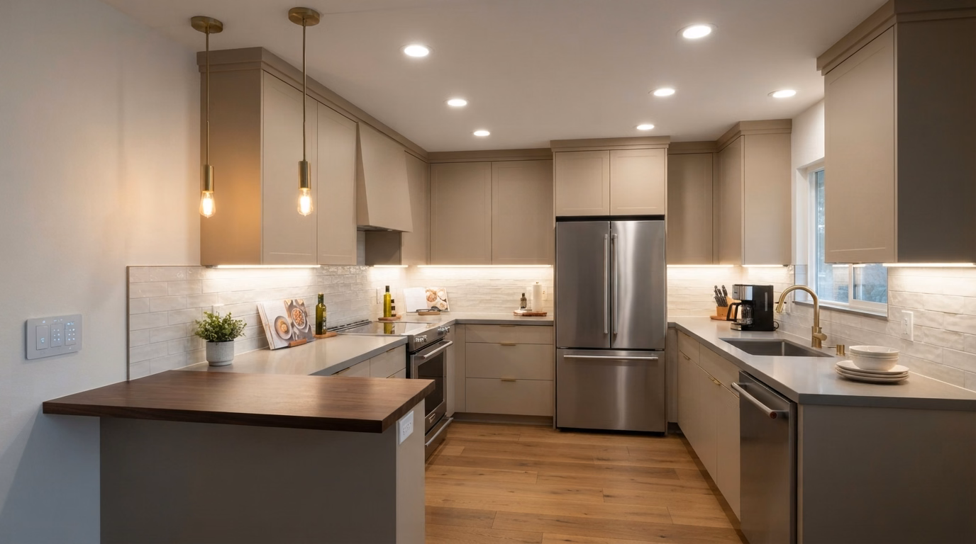 Kitchen Lighting Services | San Diego County Kitchen Lighting Services in San Diego County.